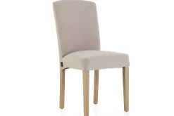 Dalya, Chair, Birch, Off-White Linen