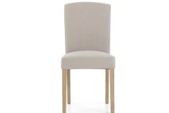 Dalya, Chair, Birch, Off-White Linen