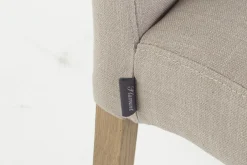 Dalya, Chair, Birch, Off-White Linen