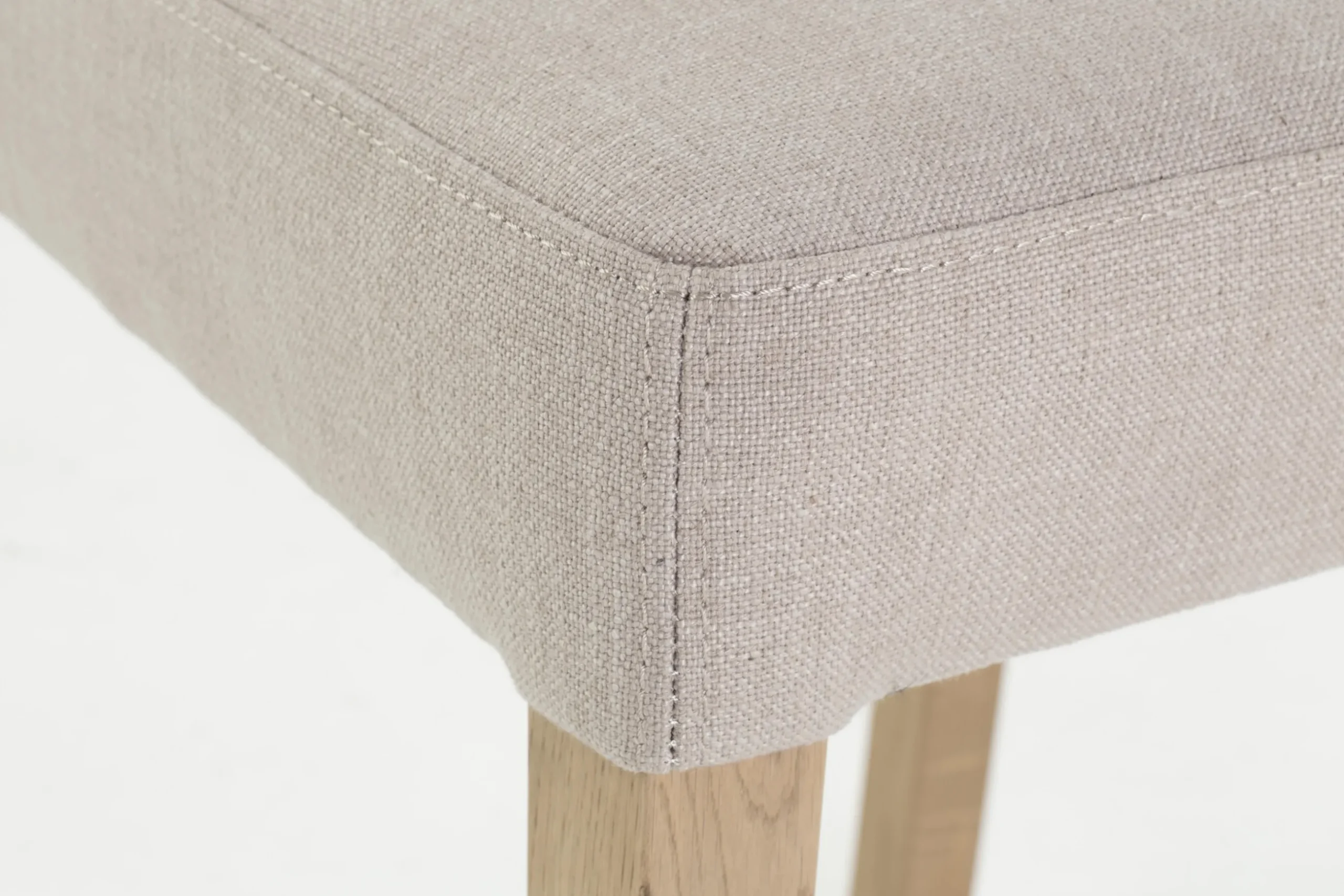Dalya, Chair, Birch, Off-White Linen