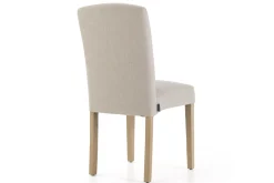 Dalya, Chair, Birch, Off-White Linen