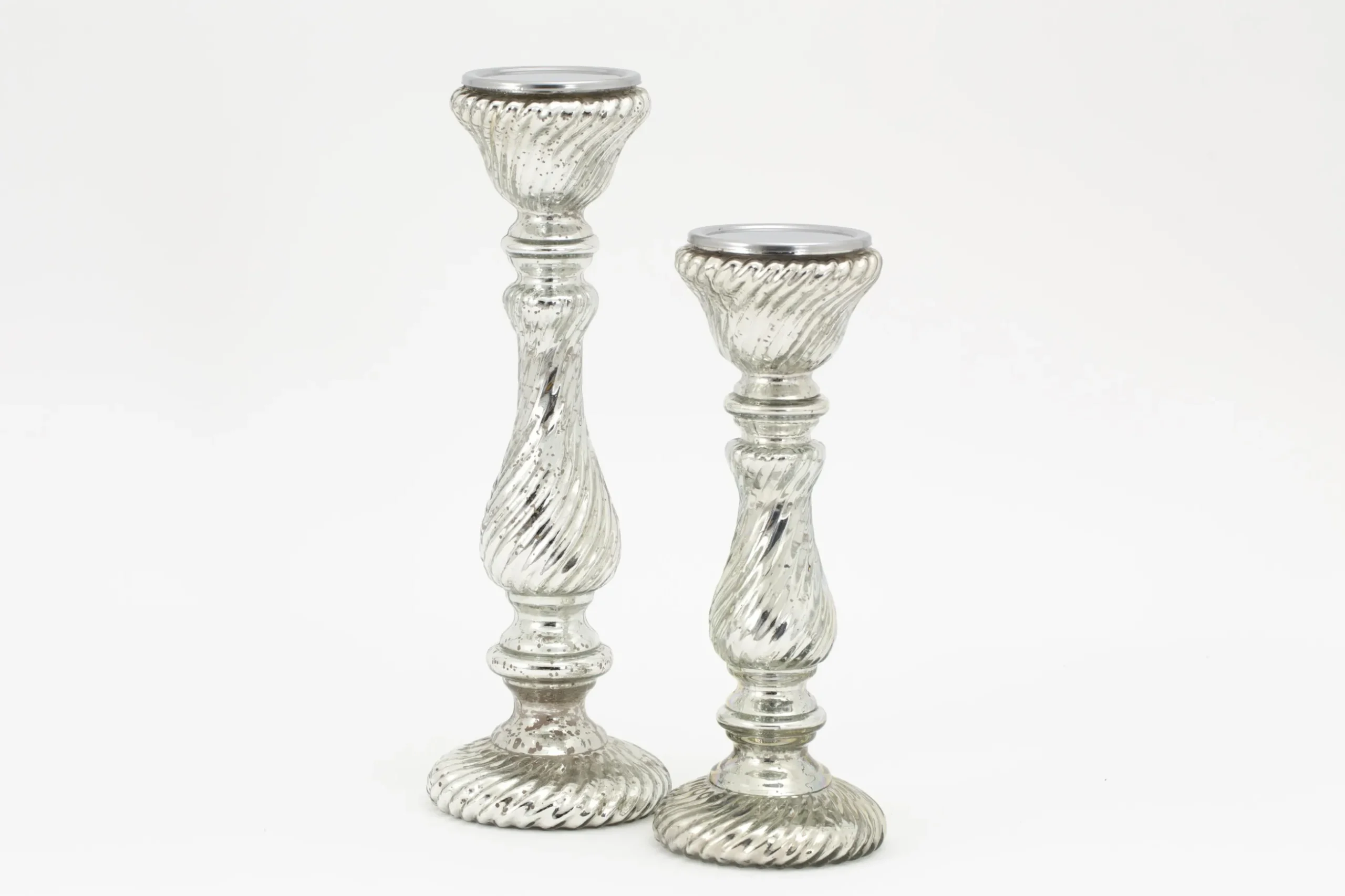 Darium, Candlestick, Mercury Glass, S