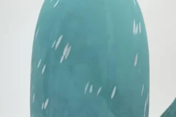 Dego, Vase, Glass, Turquoise, L