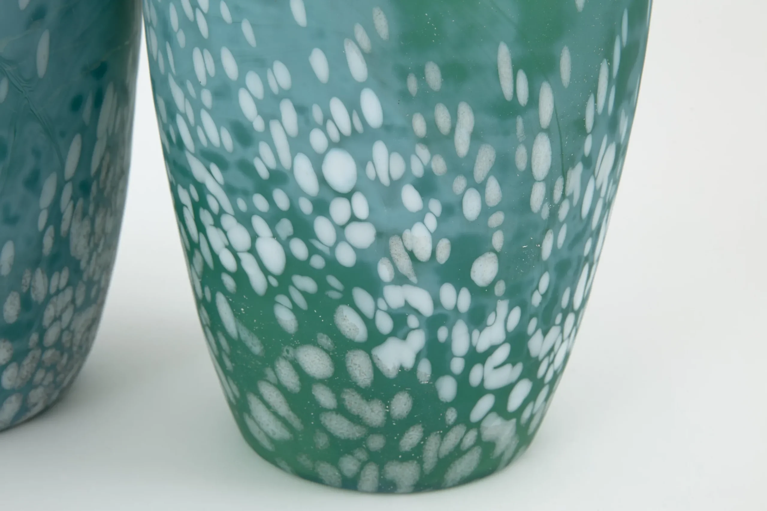 Dego, Vase, Glass, Turquoise, L