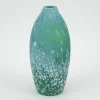 Dego, Vase, Glass, Turquoise, S