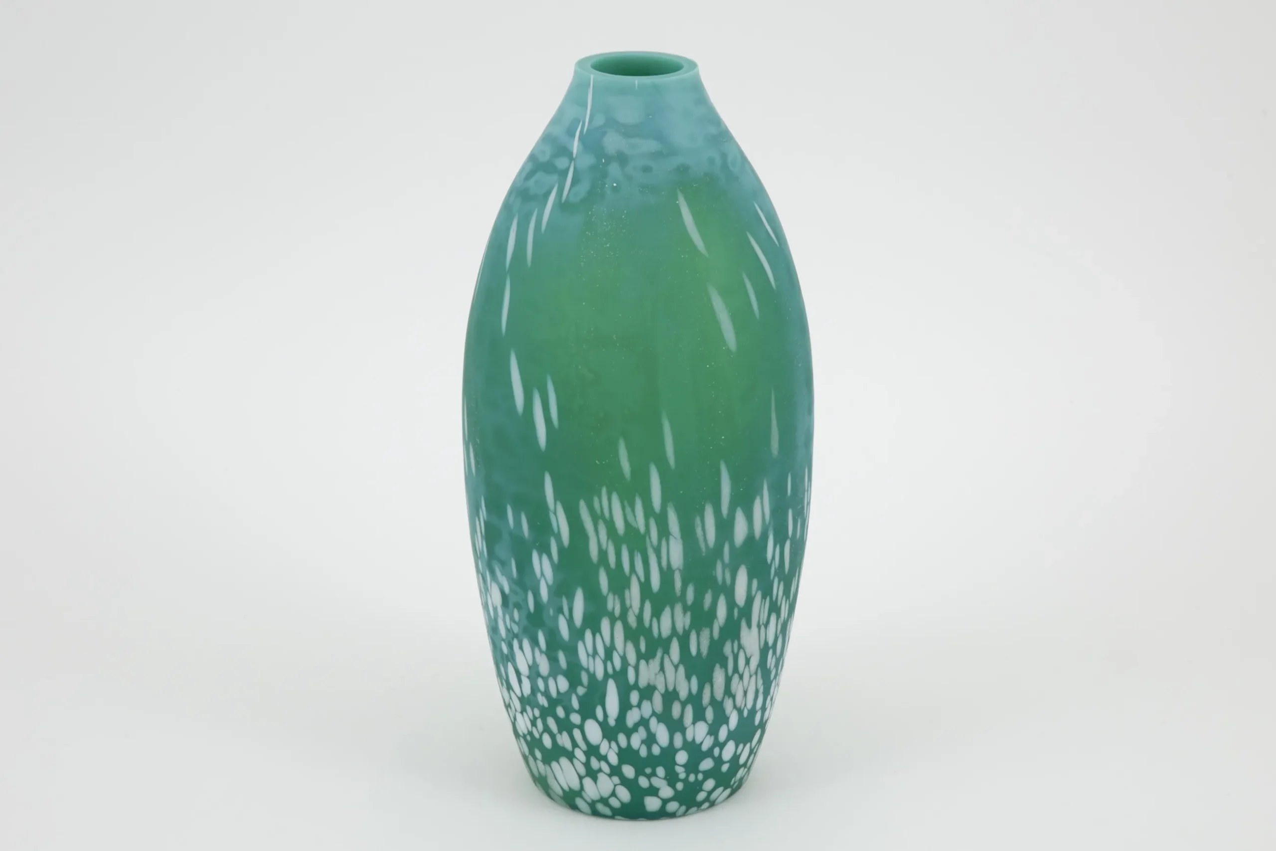 Dego, Vase, Glass, Turquoise, S