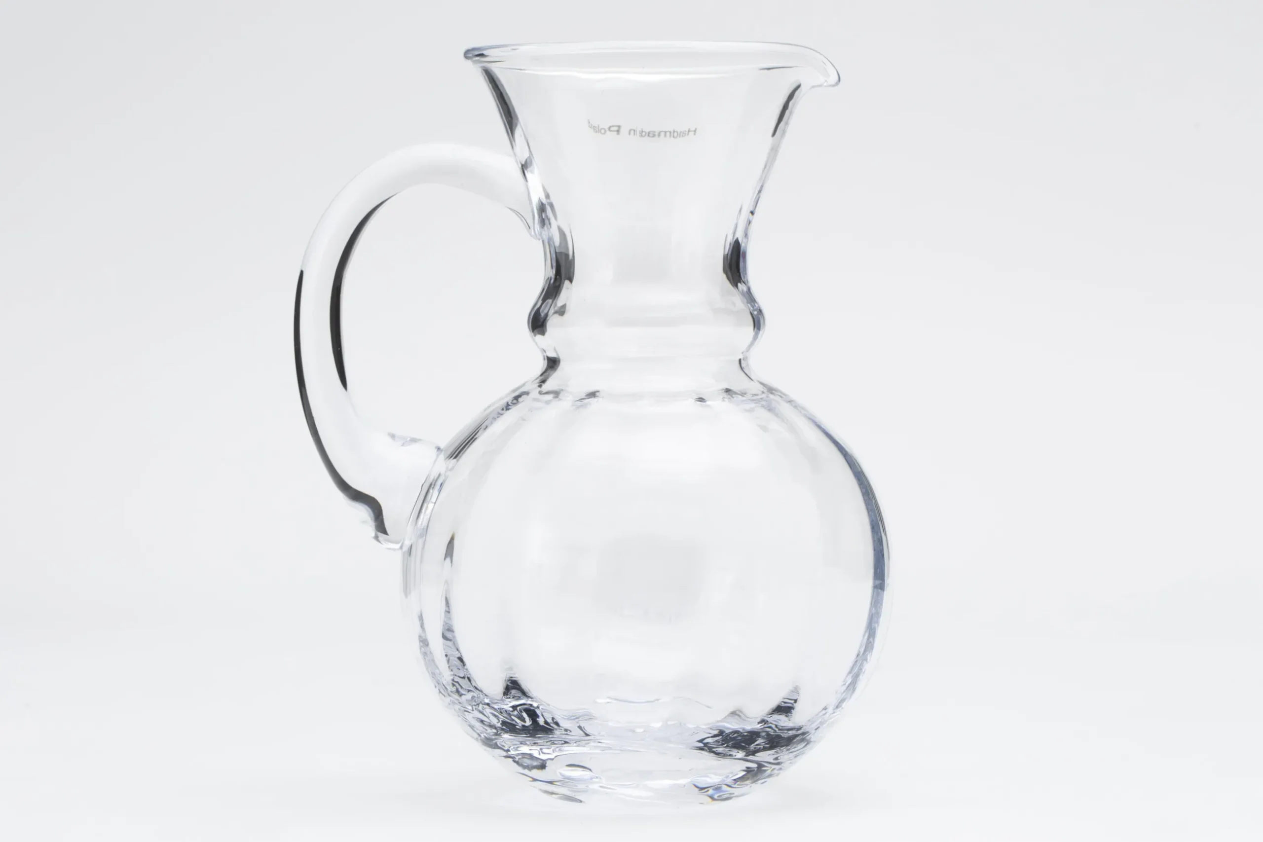 Delphine, Pitcher, Mouth-Blown Glass