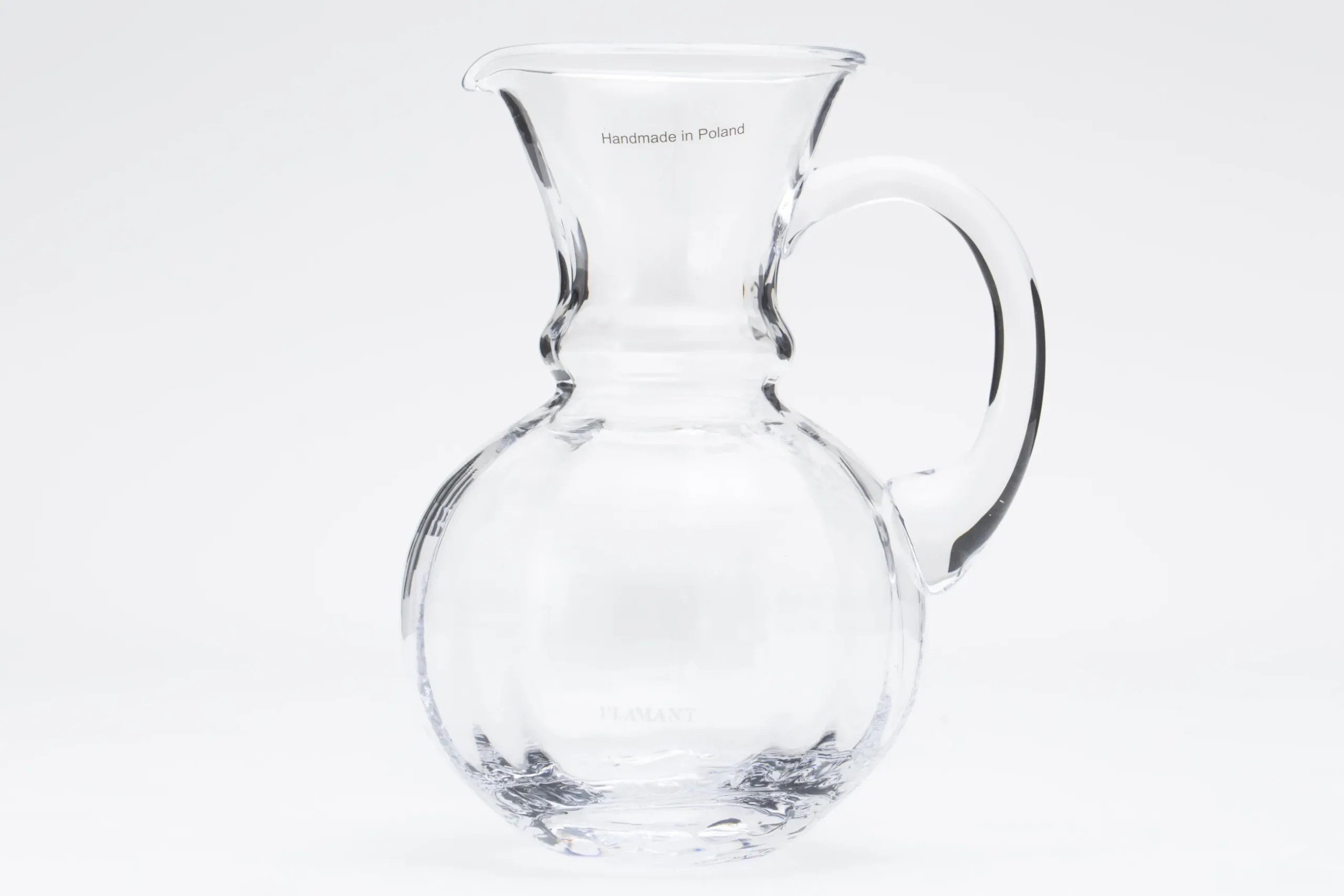 Delphine, Pitcher, Mouth-Blown Glass