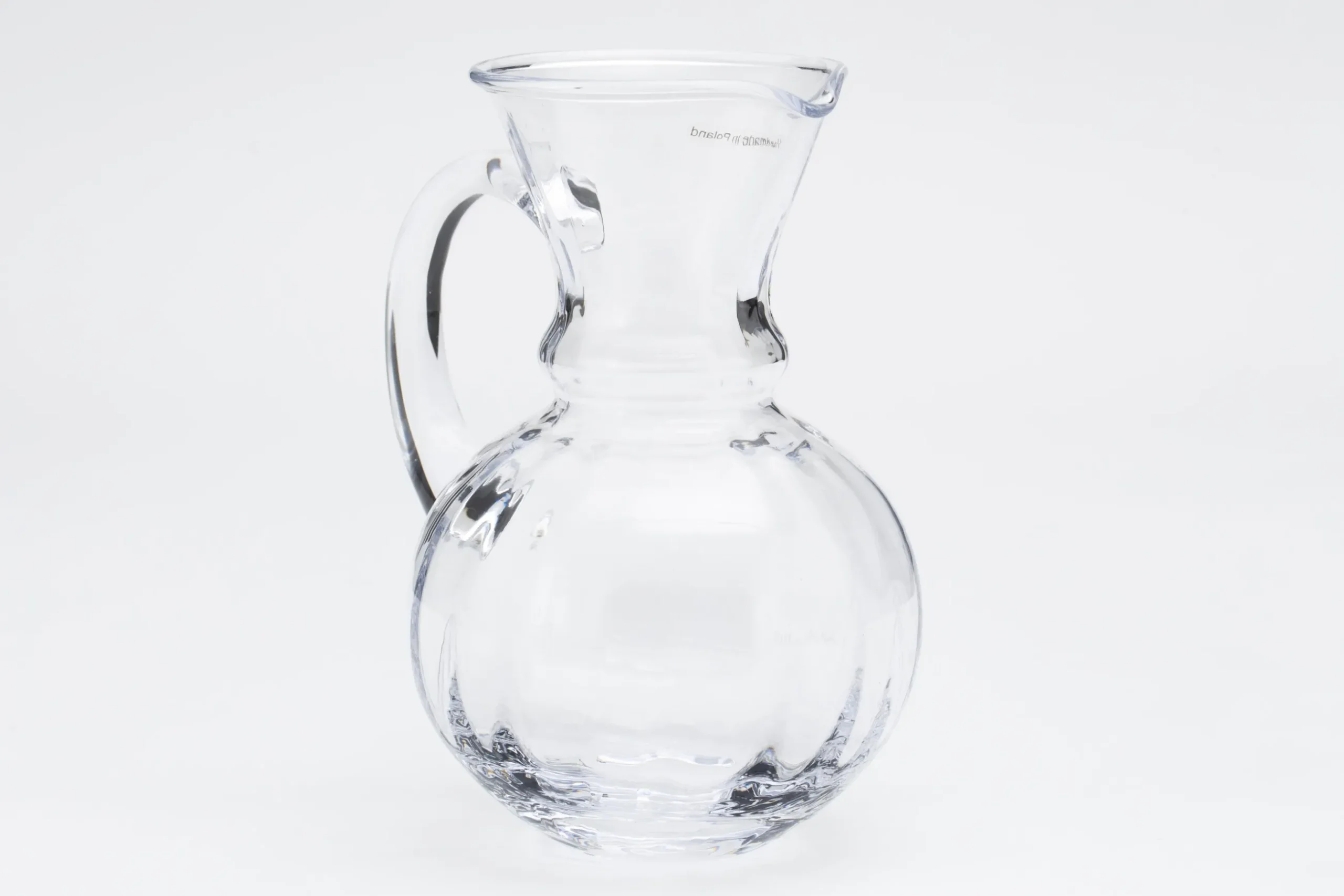 Delphine, Pitcher, Mouth-Blown Glass