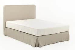Duncan, Double Bed, With Headboard, Cover, 160Cm