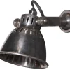 Eden, Wall Lamp, Brass, Chrome Matt