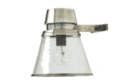 Edwardo, Wall Lamp, Brass, Antique Silver