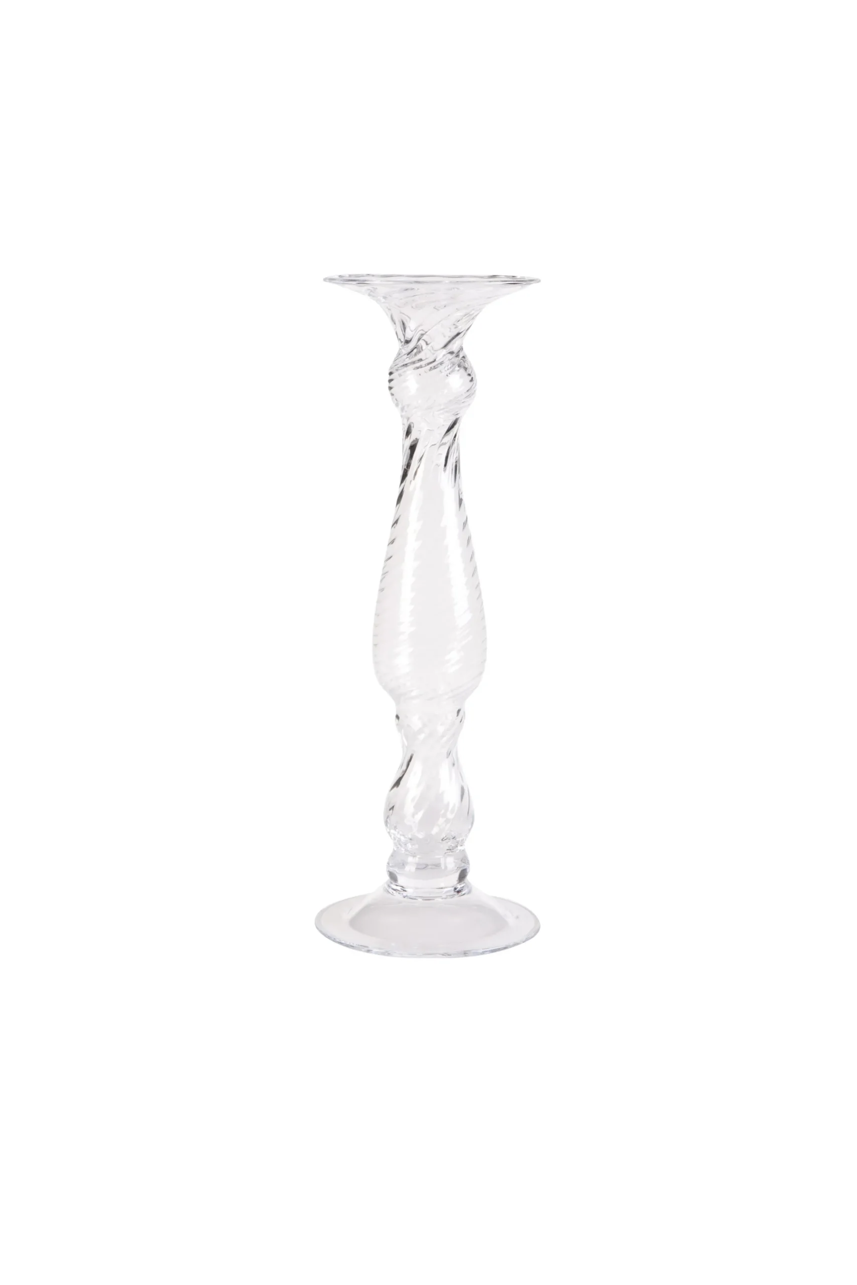 Erin, Candlestick, Turned Glass