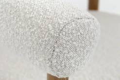 Fancy, Armchair, Fabric, White