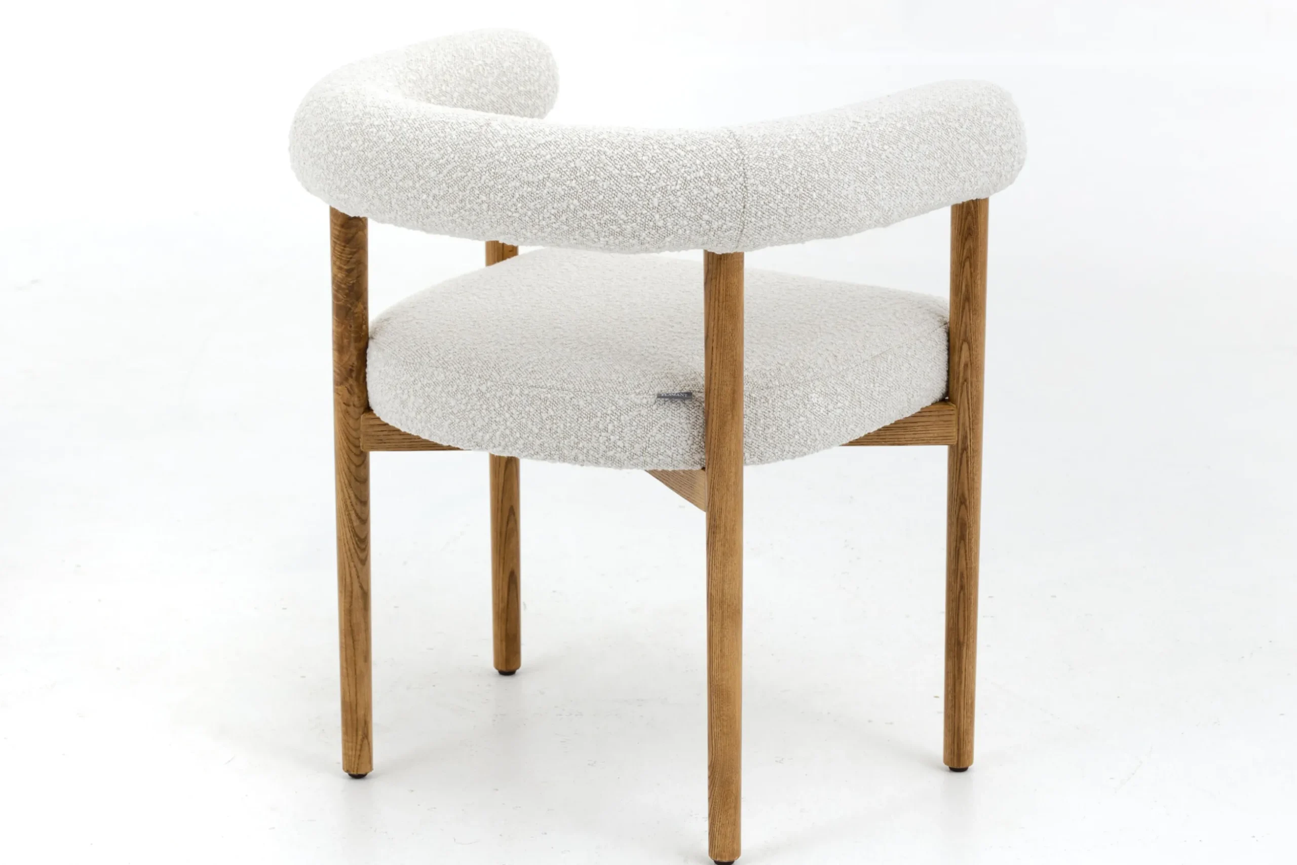 Fancy, Armchair, Fabric, White