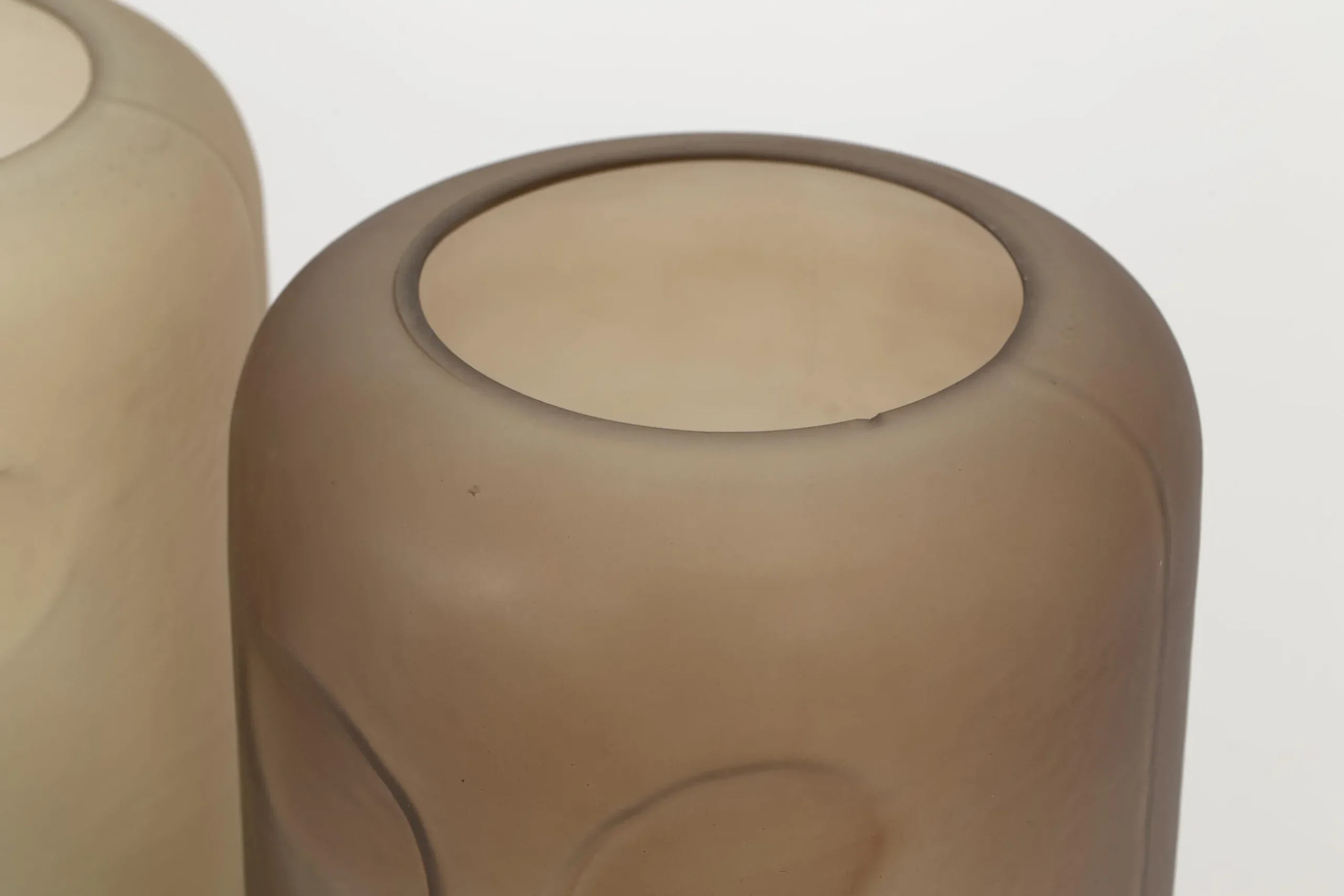Fefy, Vase, Glass, Grey