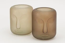 Fefy, Vase, Glass, Smoke