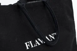 Flamant Bag, Shopping Bag, Jute, Black