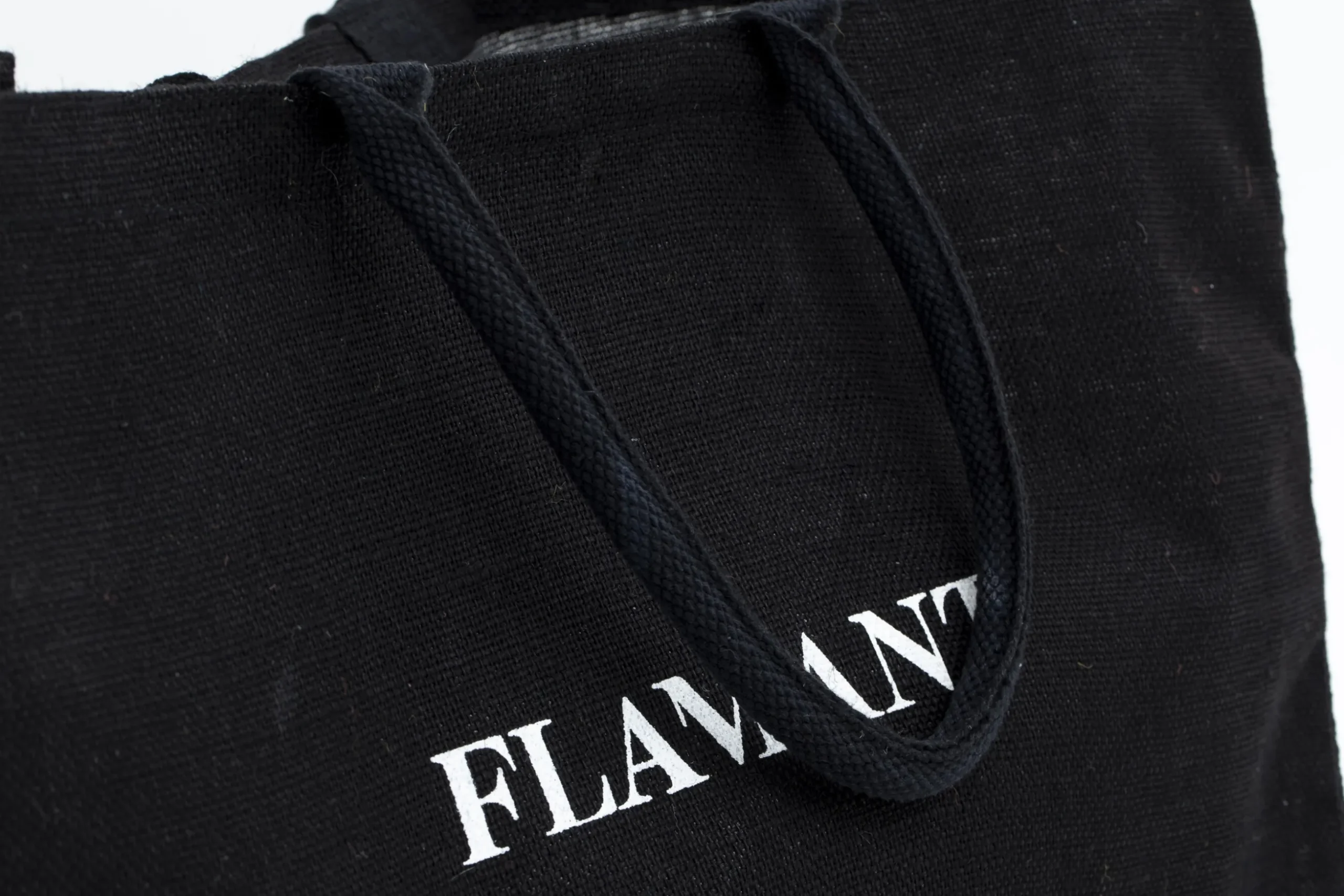 Flamant Bag, Shopping Bag, Jute, Black