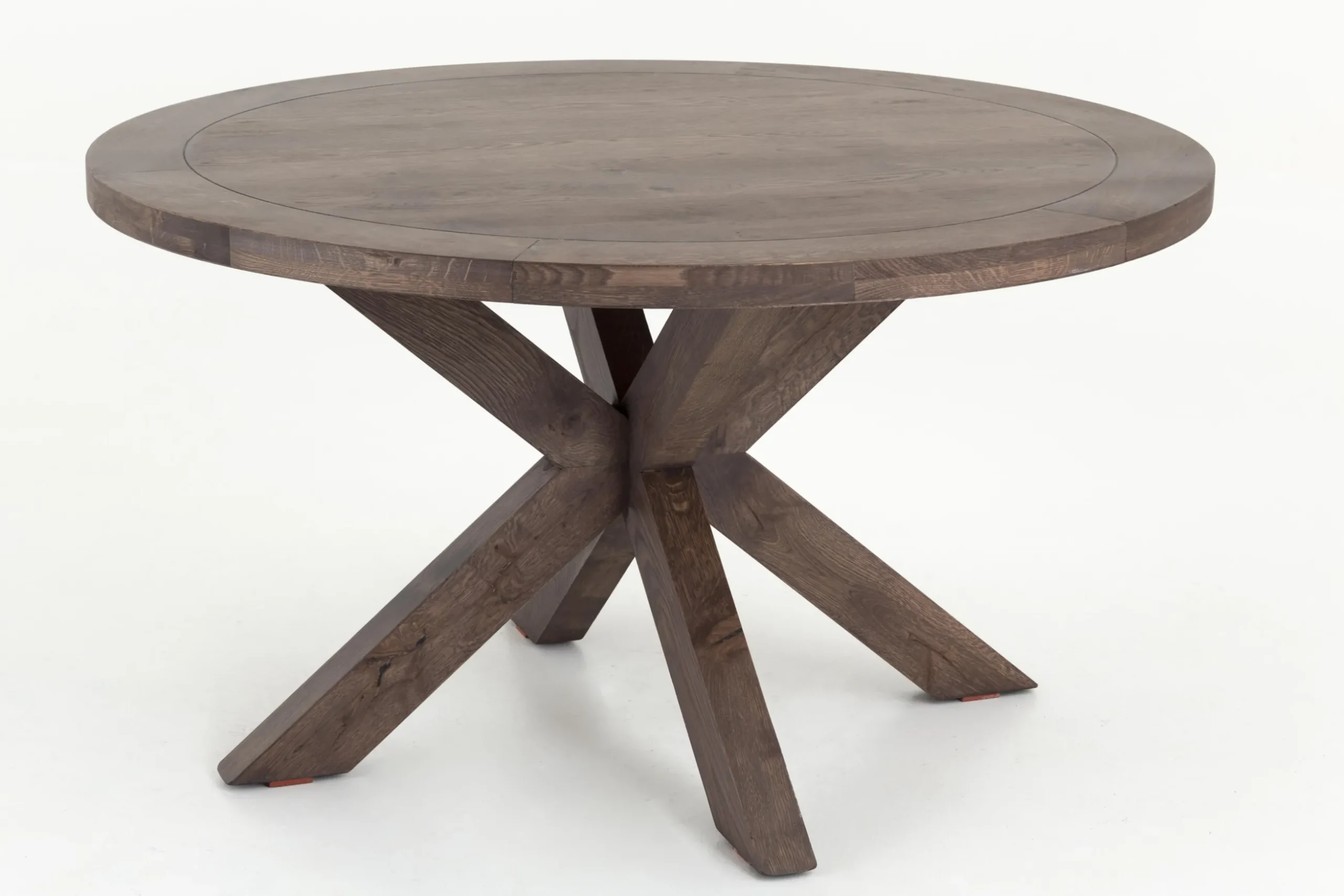 Forino, Dining Table, Smoked Oak, Round, 110 Cm