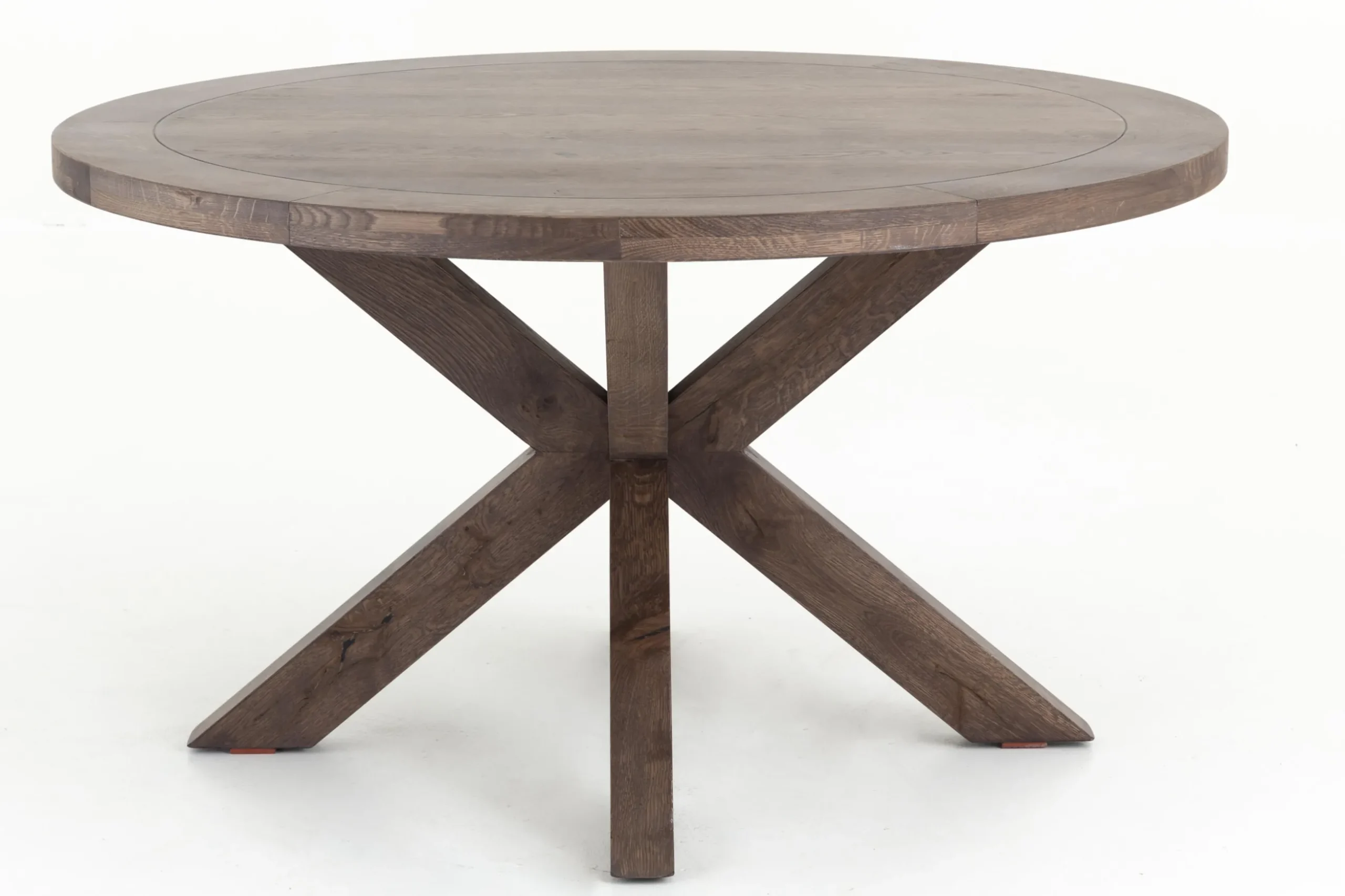 Forino, Dining Table, Smoked Oak, Round, 110 Cm