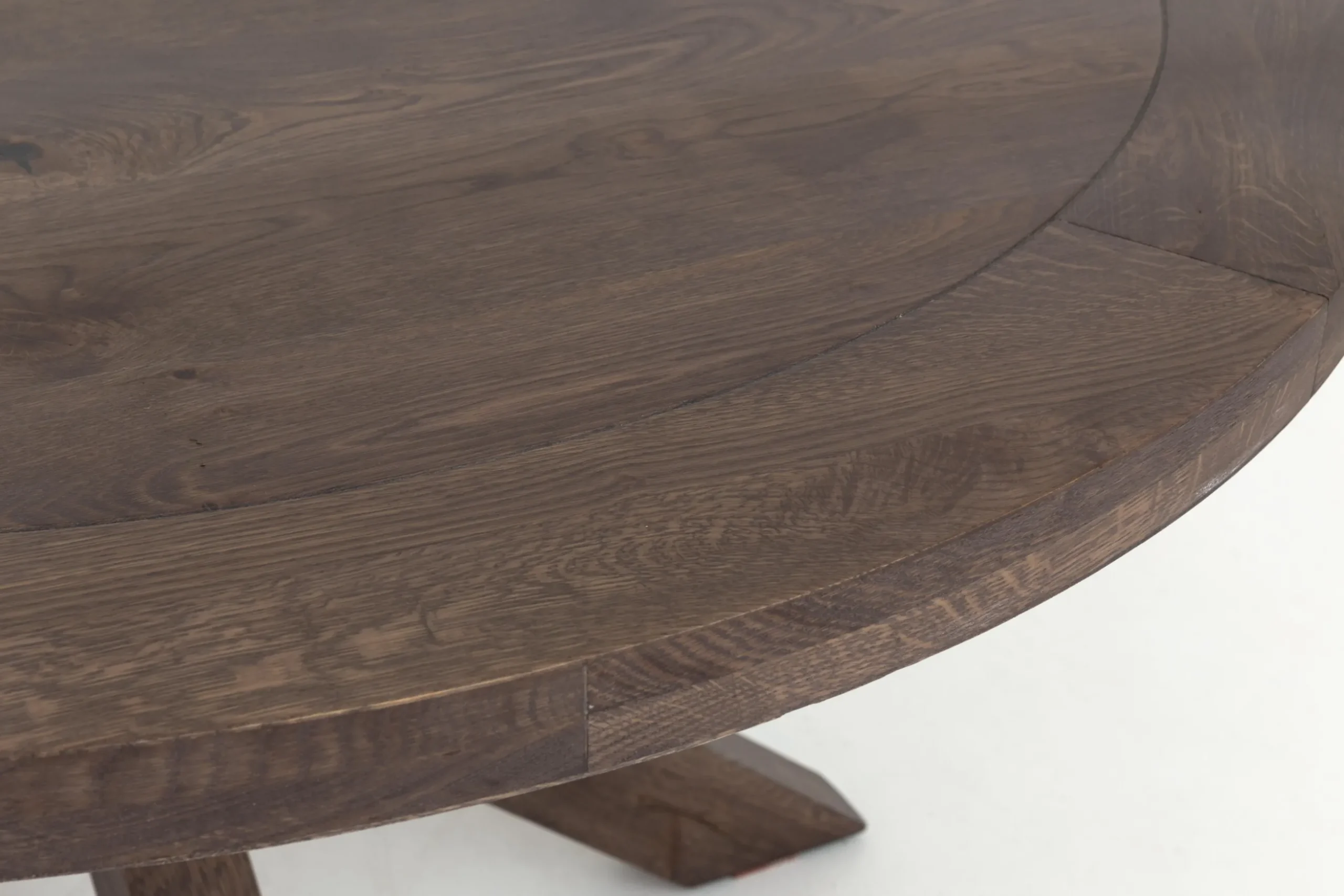 Forino, Dining Table, Smoked Oak, Round, 110 Cm