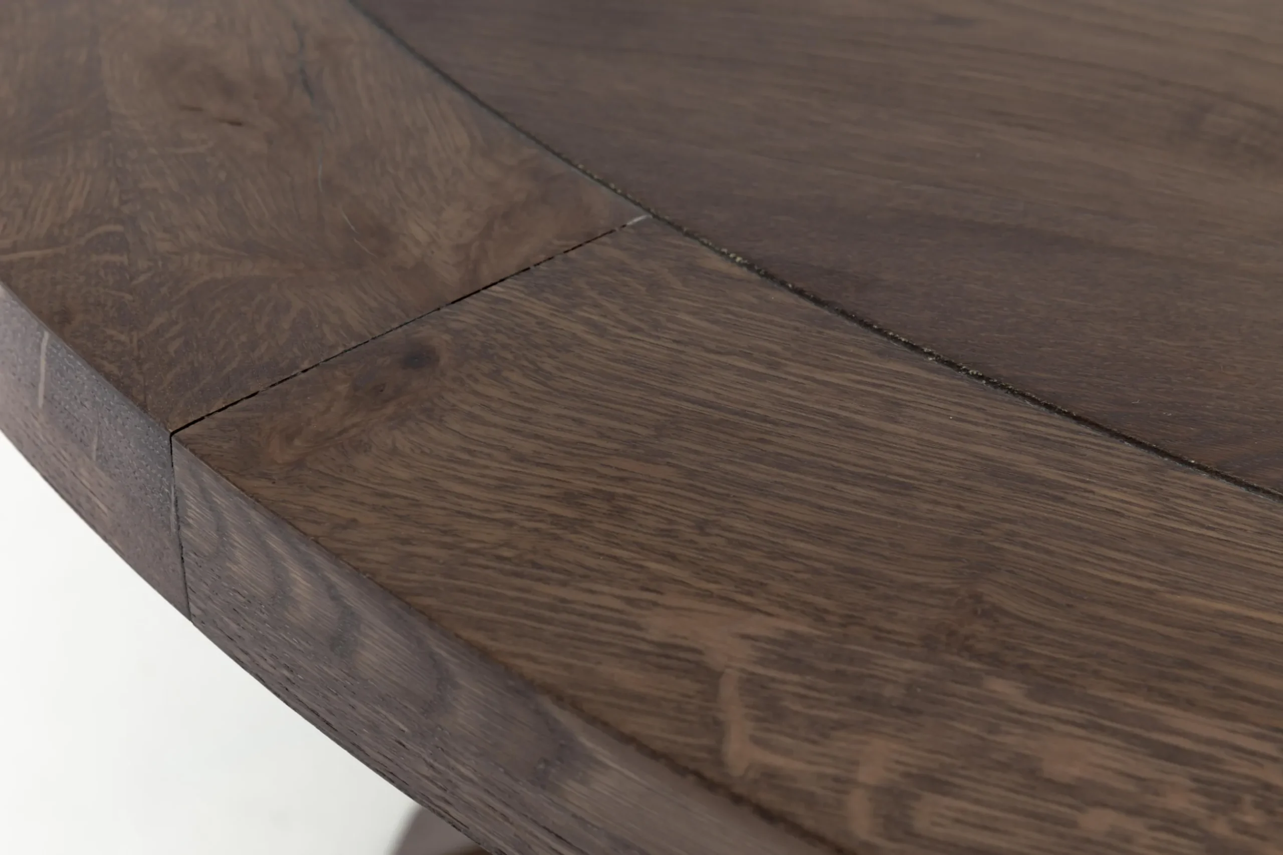 Forino, Dining Table, Smoked Oak, Round, 110 Cm