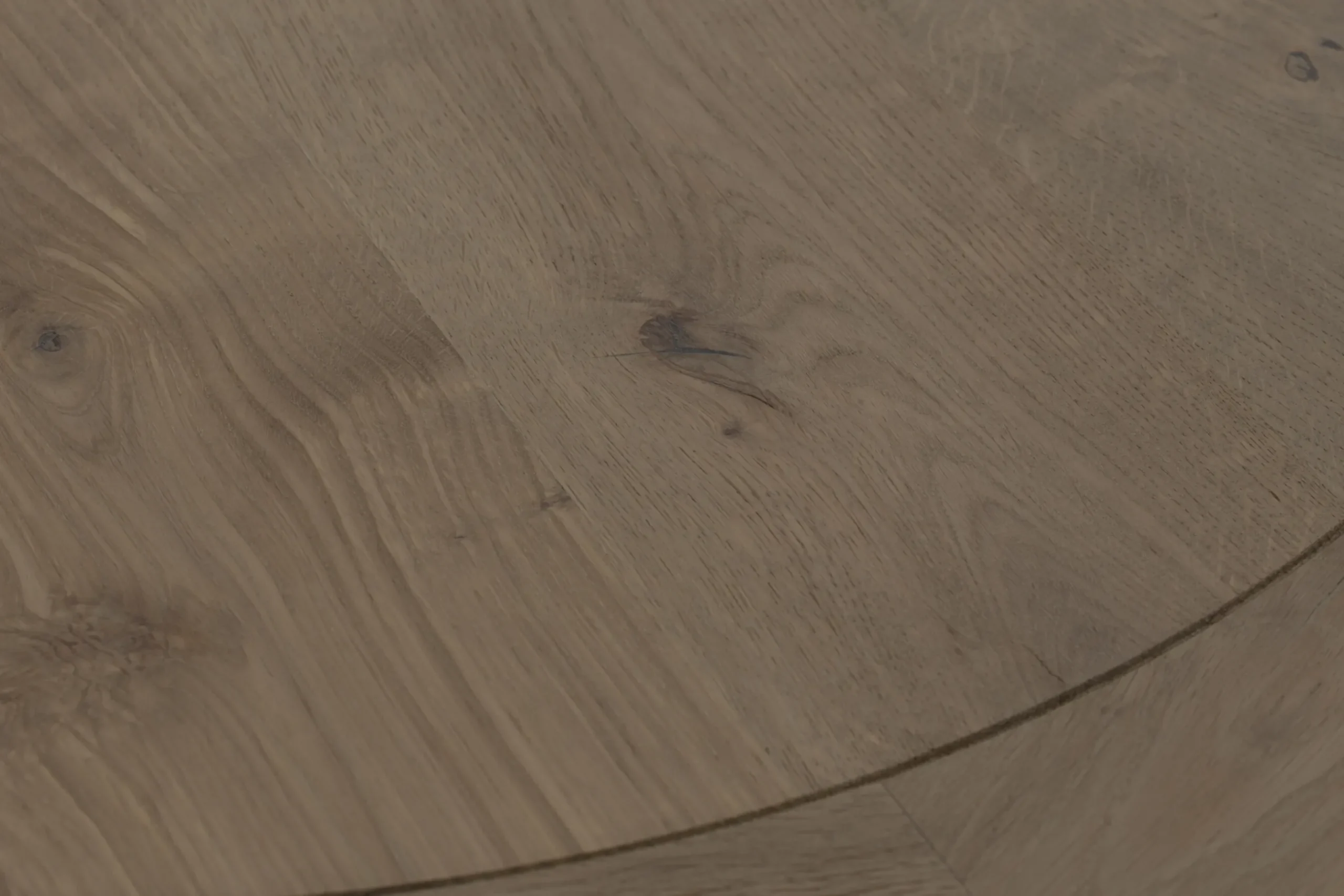 Forino, Dining Table, Weathered Oak, Round, 110 Cm