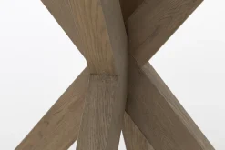 Forino, Dining Table, Weathered Oak, Round, 110 Cm