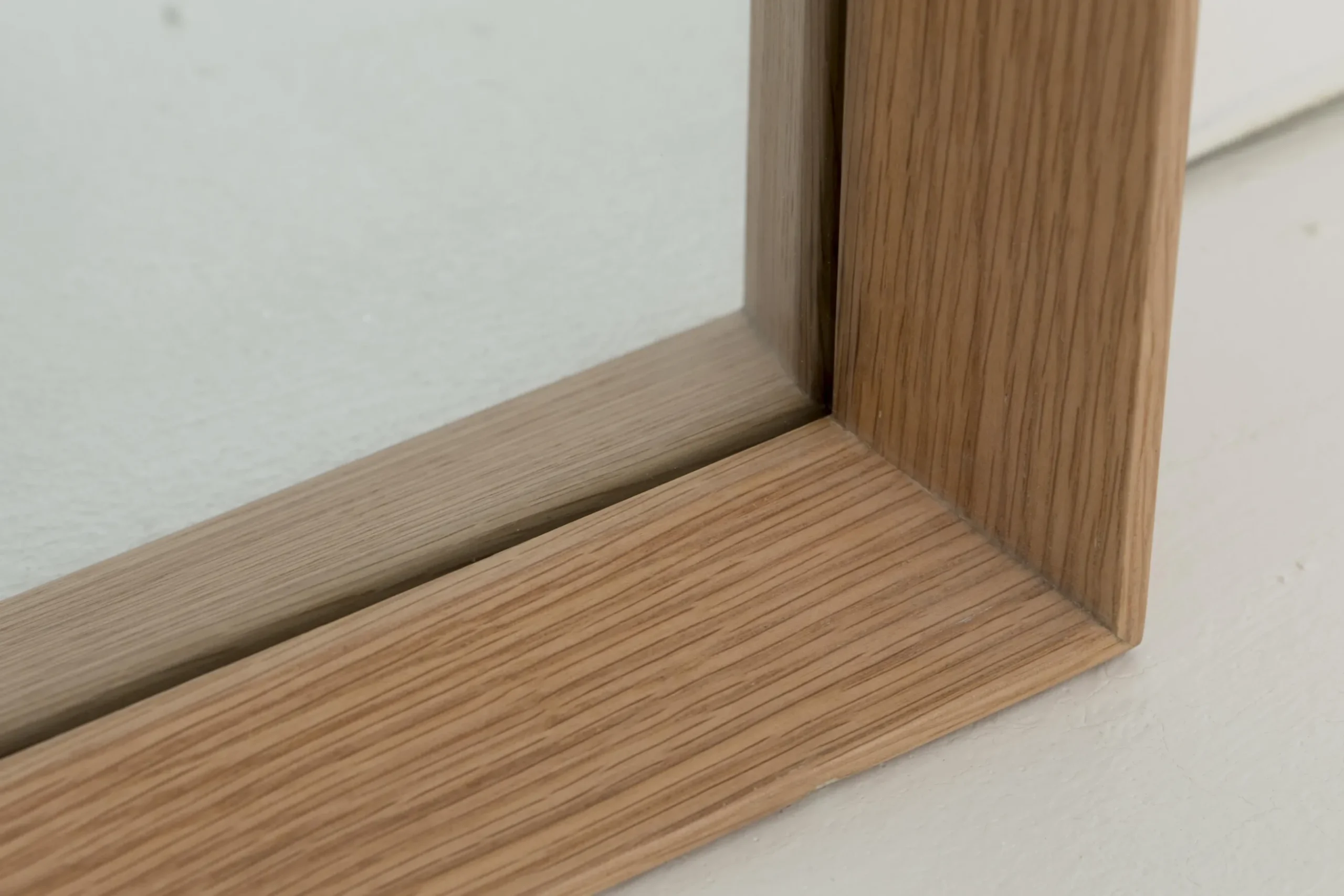 Gaylyn, Mirror, Oak, Rectangular, 44X54