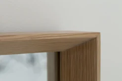 Gaylyn, Mirror, Oak, Rectangular, 44X54