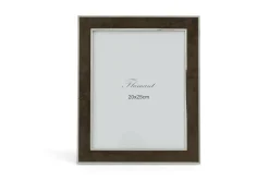 Gepetto, Picture Frame, Suede, Green, 20X25