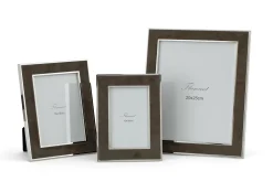 Gepetto, Picture Frame, Suede, Green, 20X25