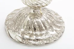 Gideon, Candlestick, Mercury Glass, L