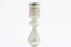 Gideon, Candlestick, Mercury Glass, L