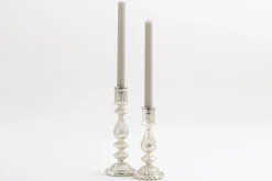 Gideon, Candlestick, Mercury Glass, L