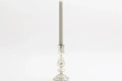 Gideon, Candlestick, Mercury Glass, S