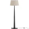 Gordes, Floor Lamp, Black, Aluminum