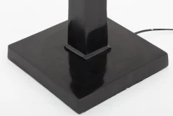 Gordes, Floor Lamp, Black, Aluminum