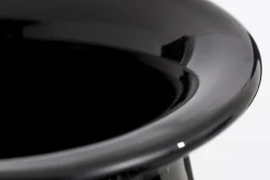 Griegos, Vase, Glass, Black