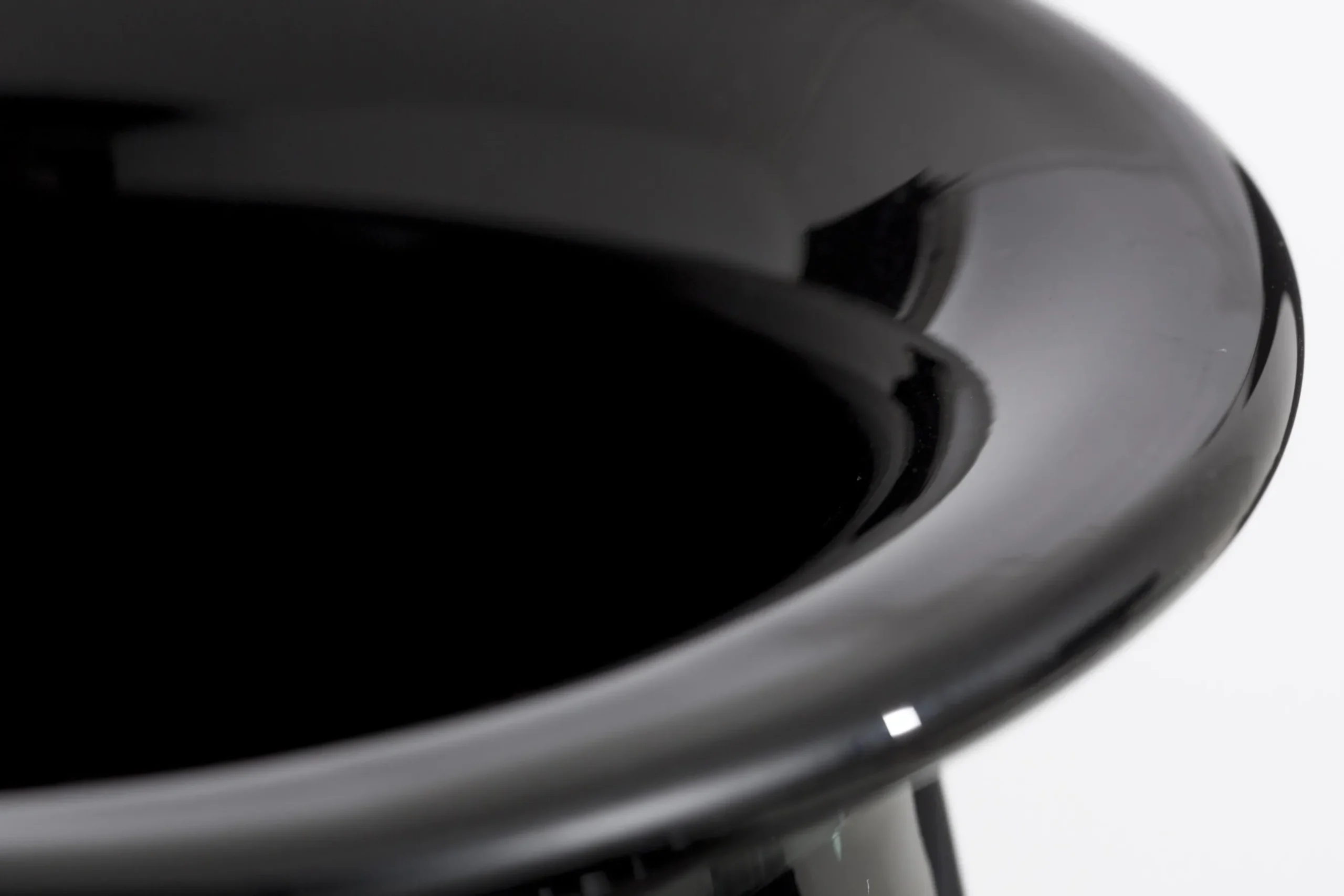 Griegos, Vase, Glass, Black