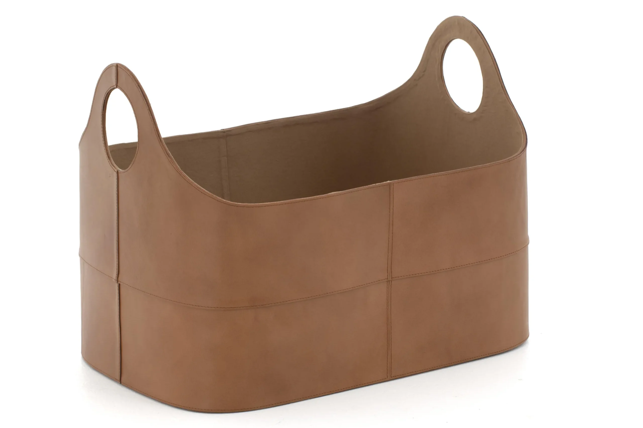 Hanan, Basket, Leather, Oval