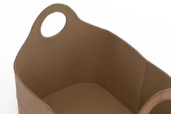 Hanan, Basket, Leather, Oval