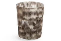 Hannigan, Tea Light Holder, Feathers, S