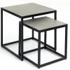 Hayes, Side Table, Square, Set Of 2