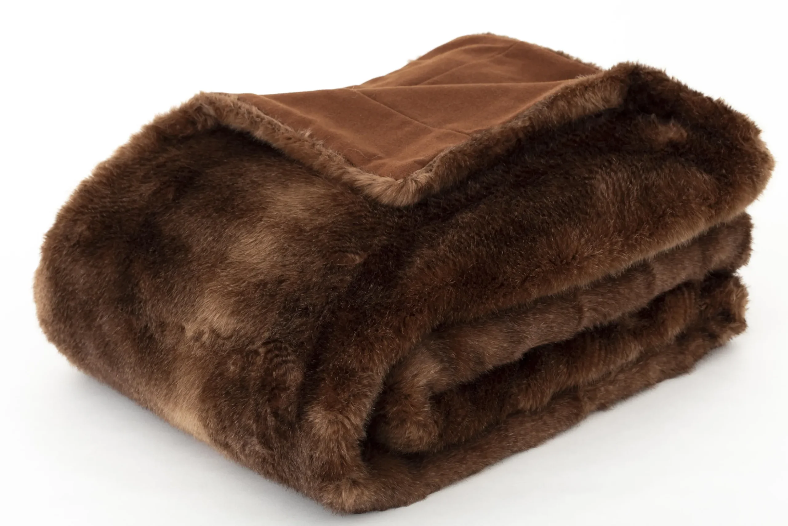 Hirom, Plaid, Faux Fur