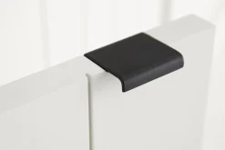 Iron Jason, Cabinet, White, 3 Iron Doors