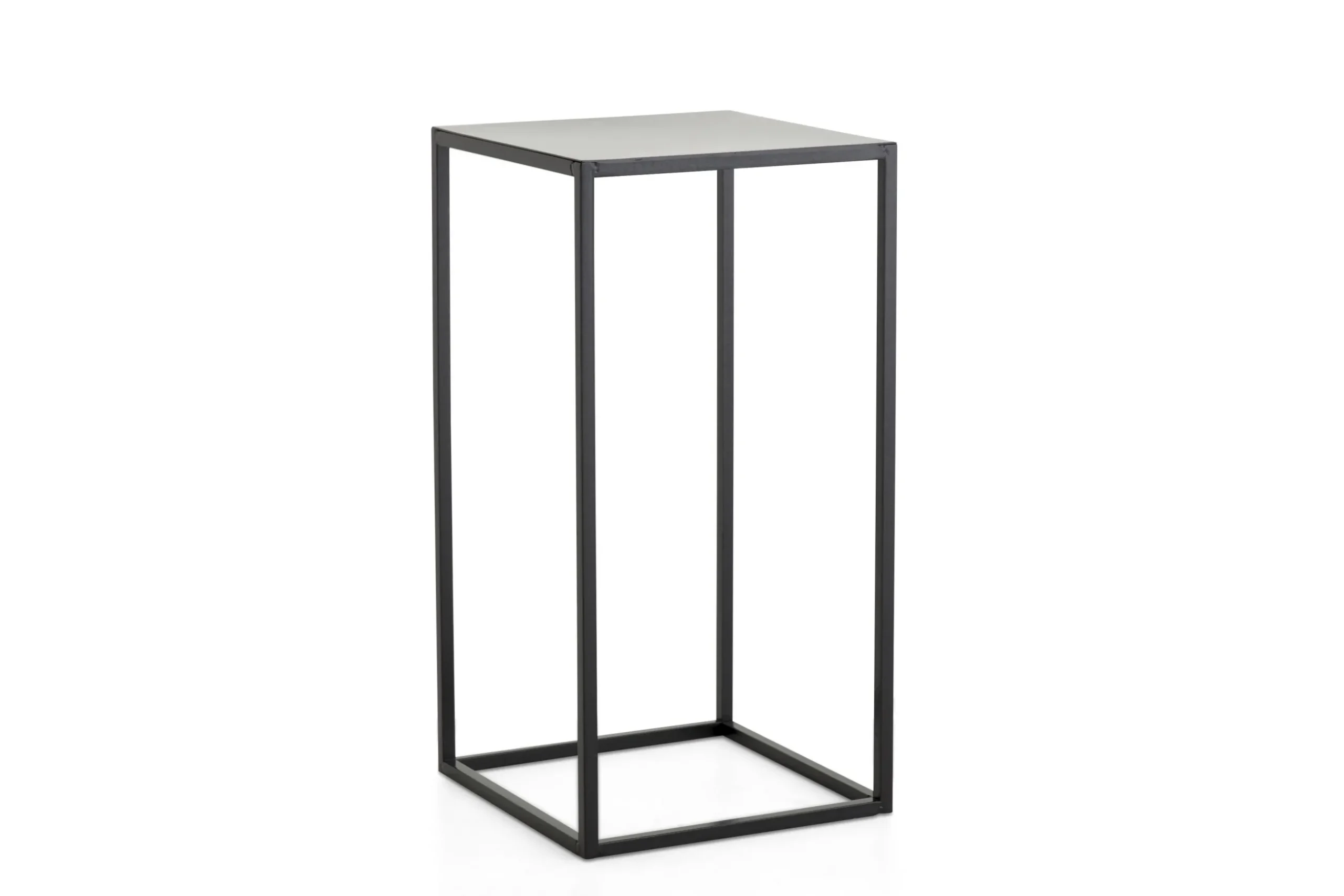 Isaac, Stand, Metal, Black, H 55 Cm