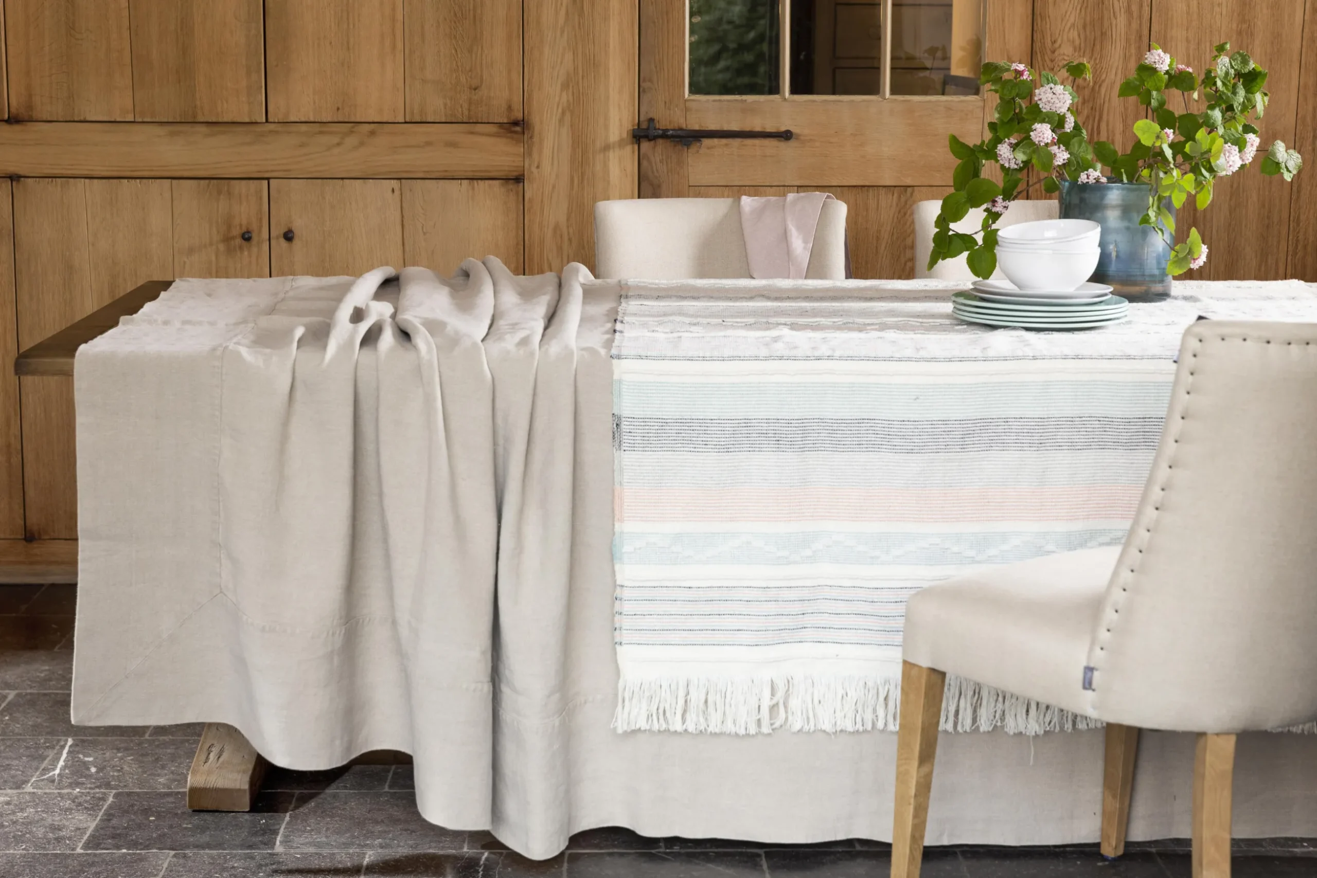 Jantina, Chair, Natural Linen
