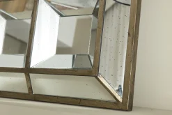 Javier, Mirror, Accent, Border Gold